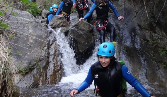 hot water canyon Pyrenees