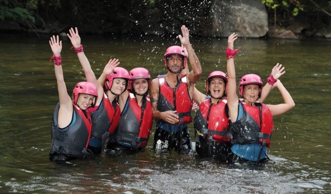Équipement canyoning Extérieur Nature région de Perpignan