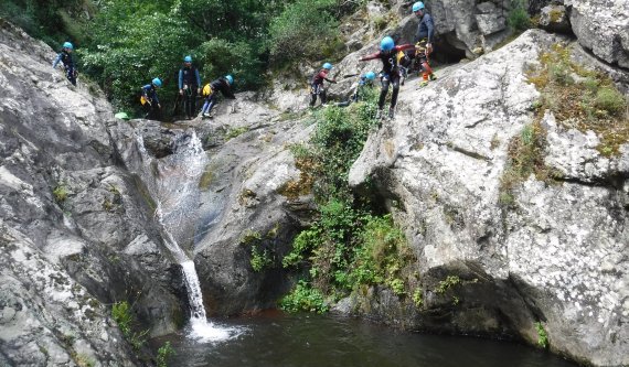 sports canyoning Céret Baoussous