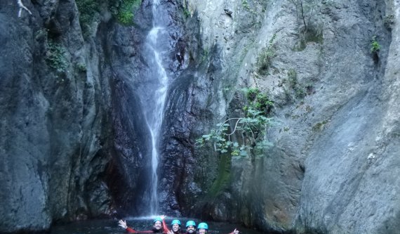 Cascade canyon Baoussous Céret