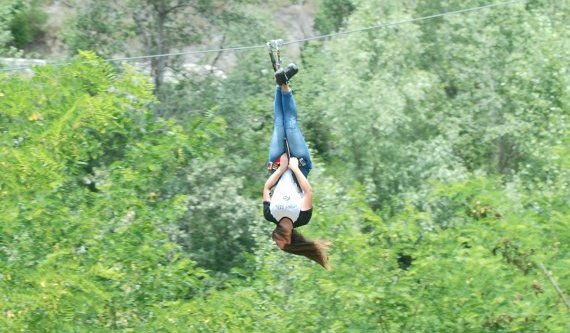 Accrobranche pour adultes Pyrénées-Orientales