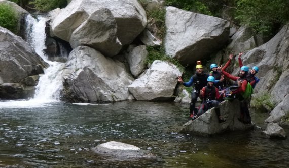 Canyon Gourg des Anelles near Céret