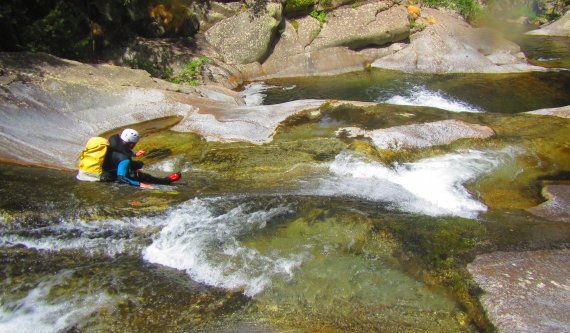 Canyoning in Taurinya Pyrenees-Orientales