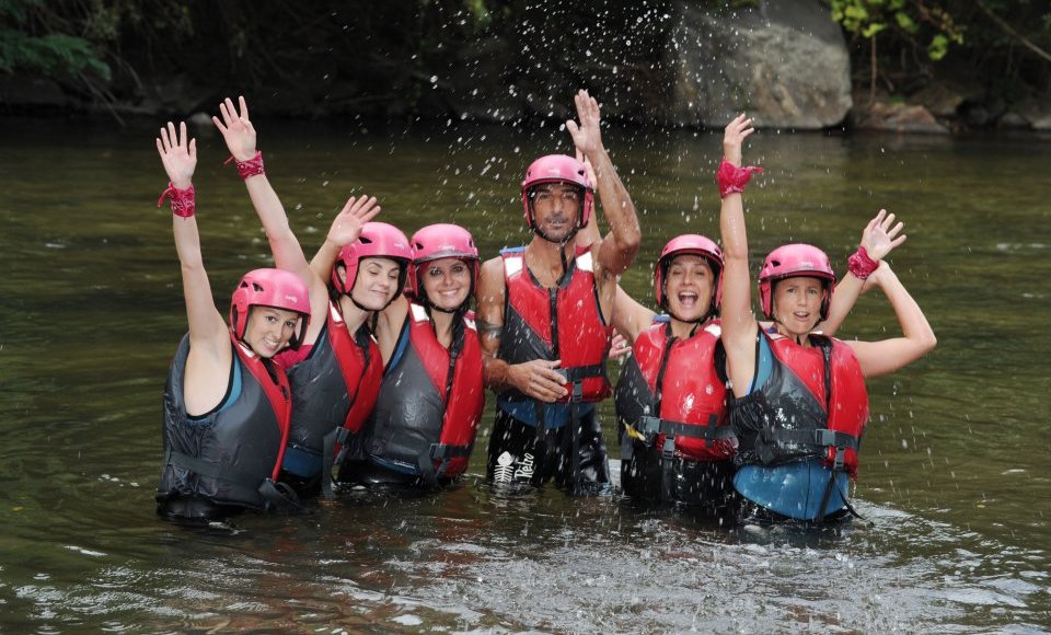 Sortie canyoning en famille entre amis