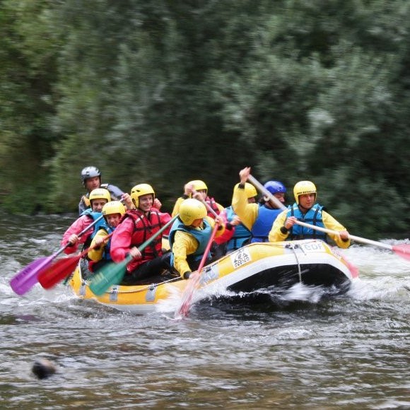 Rafting in the Perpignan region