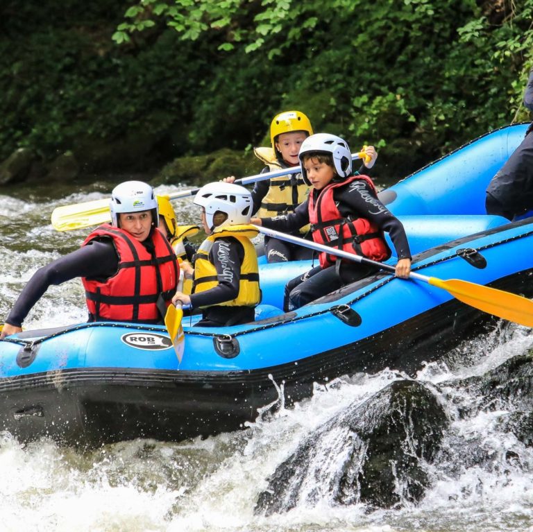 beginner rafting children Pyrénées-Orientales