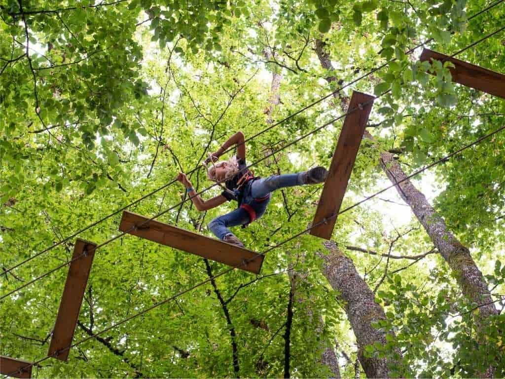 Nature outdoor adventure park