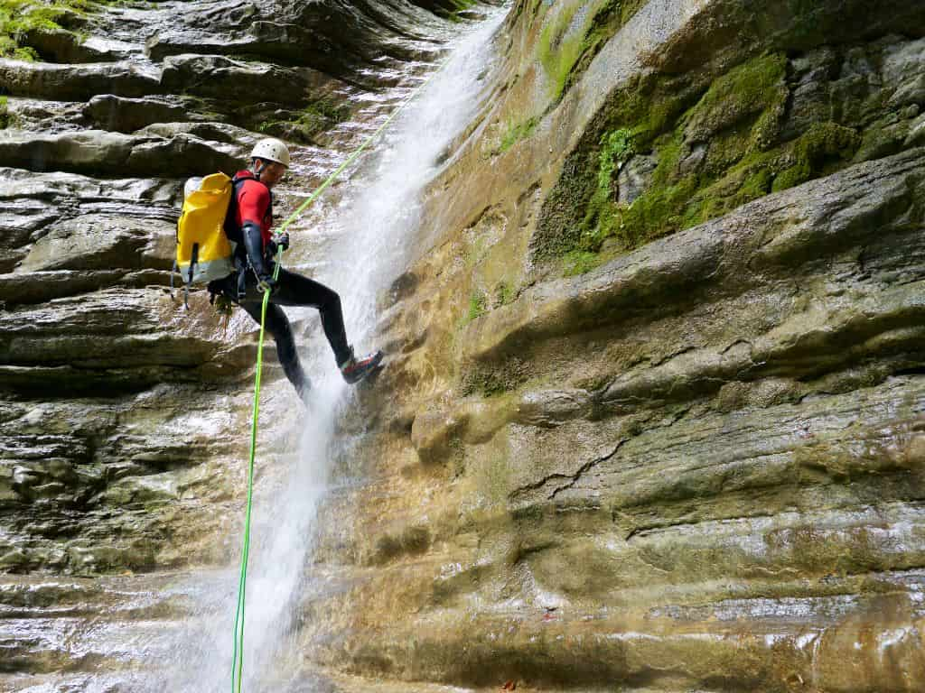 What is canyoning?