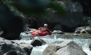 What is river tubing definition