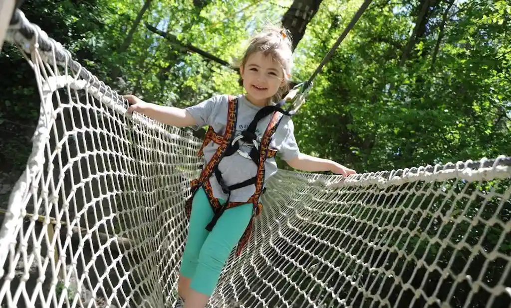 Adventure park for children in Perpignan