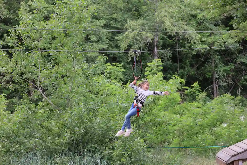 Tree climbing for children in Perpignan