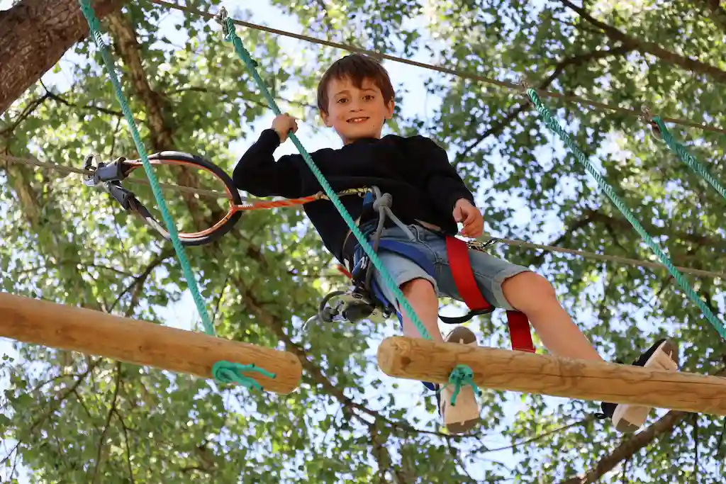 Treetop adventure park for children 66