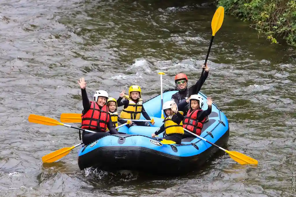 Outdoor leisure rafting Languedoc Roussillon